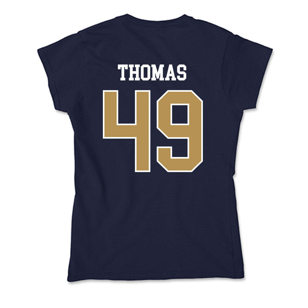 Georgia Tech - NCAA Football : Ronnie Thomas - Soft Style Women’s T-Shirt-1