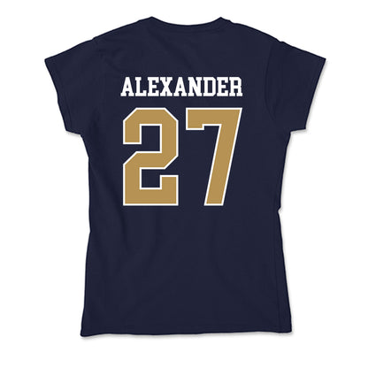 Georgia Tech - NCAA Football : Chad Alexander - Soft Style Women’s T-Shirt-1