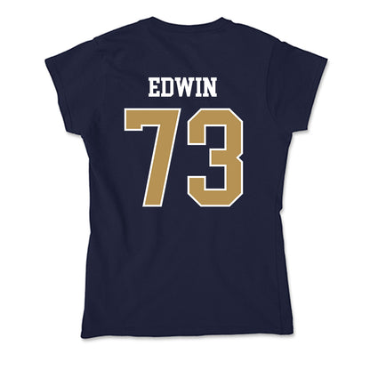 Georgia Tech - NCAA Football : Favour Edwin - Soft Style Women’s T-Shirt-1