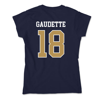 Georgia Tech - NCAA Baseball : Caden Gaudette - Soft Style Women’s T-Shirt-1