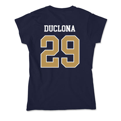 Georgia Tech - NCAA Football : Jonas Duclona - Soft Style Women’s T-Shirt-1