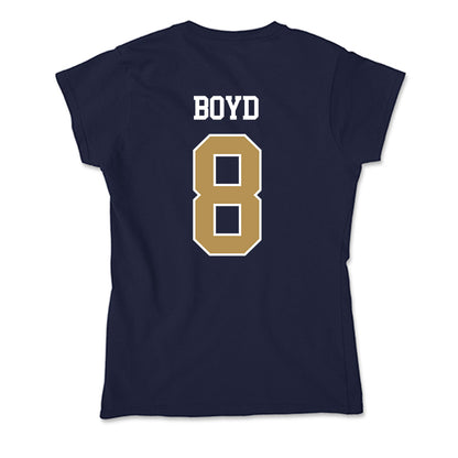 Georgia Tech - NCAA Football : Jordan Boyd - Soft Style Women’s T-Shirt-1