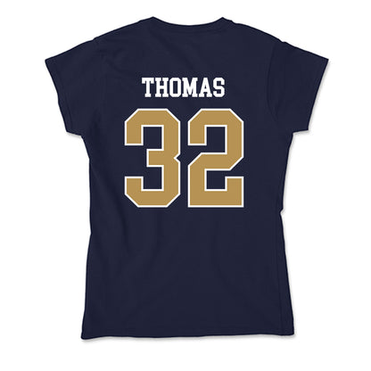 Georgia Tech - NCAA Women's Basketball : D'Asia Thomas - Soft Style Women’s T-Shirt-1