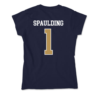 Georgia Tech - NCAA Football : Cayman Spaulding - Soft Style Women’s T-Shirt-1