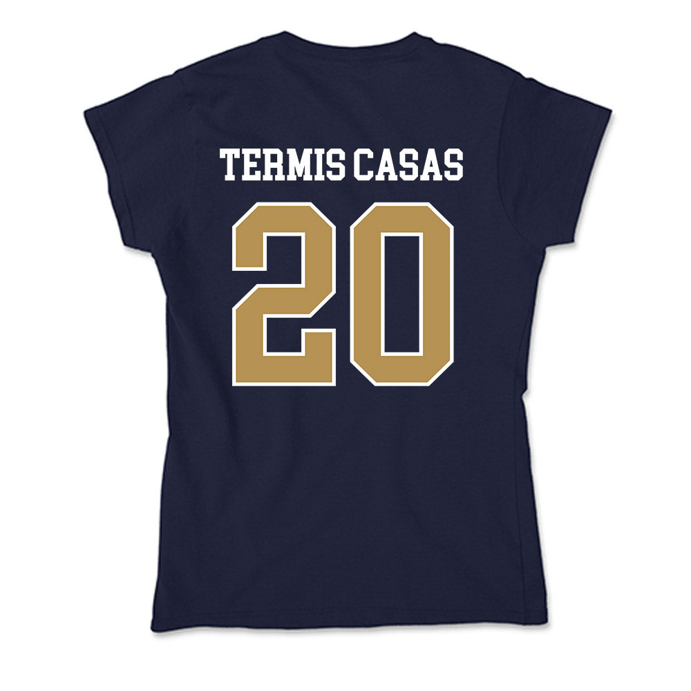Georgia Tech - NCAA Women's Basketball : Ariadna Termis Casas - Soft Style Women’s T-Shirt-1