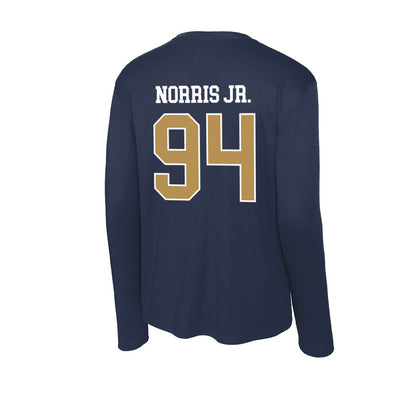 Georgia Tech - NCAA Football : Derry Norris Jr. - Activewear Long Sleeve T-Shirt-2