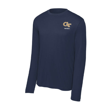 Georgia Tech - NCAA Football : Blake Ragsdale - Activewear Long Sleeve T-Shirt-0