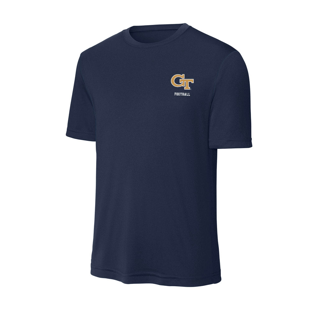 Georgia Tech - NCAA Football : Josh Petty - Activewear T-Shirt-1