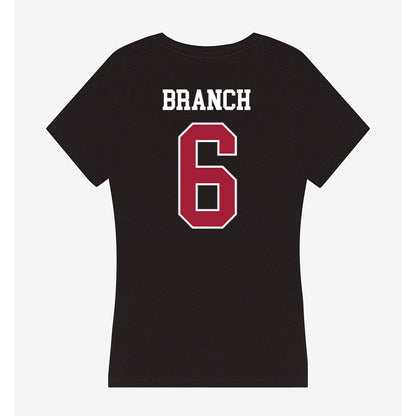 Oklahoma - NCAA Baseball : Kyle Branch - Women's V-Neck T-Shirt-1