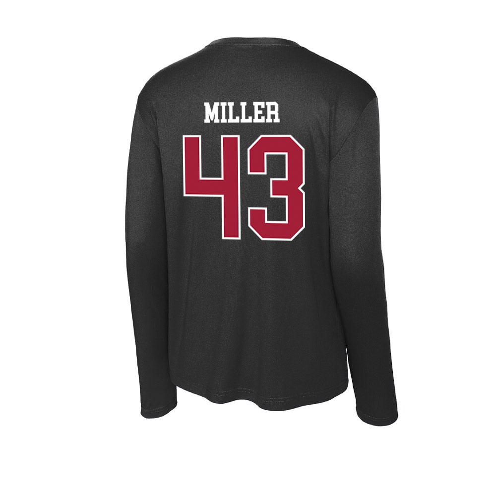 Oklahoma - NCAA Football : Grayson Miller - Activewear Long Sleeve T-Shirt-1