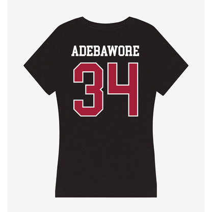 Oklahoma - NCAA Football : Adepoju Adebawore - Women's V-Neck T-Shirt-1