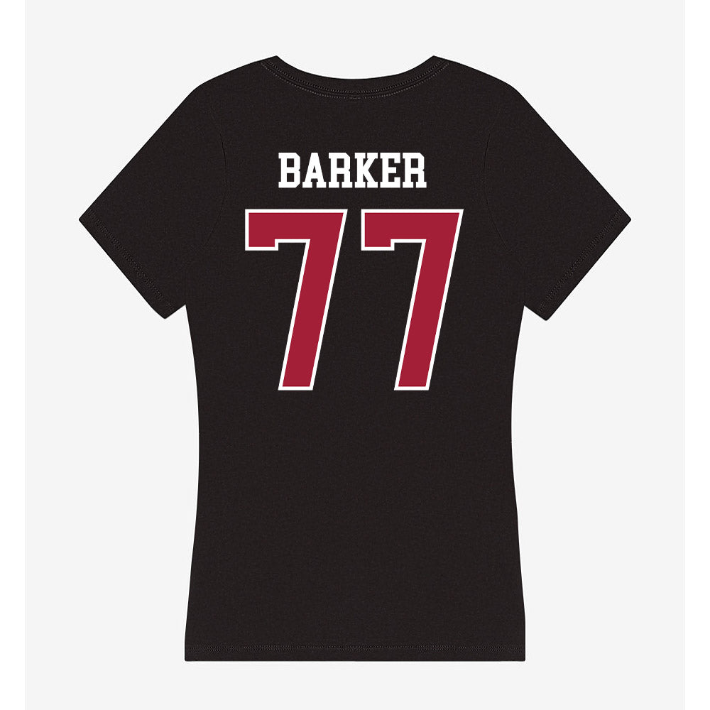 Oklahoma - NCAA Softball : Sydney Barker - Women's V-Neck T-Shirt-1
