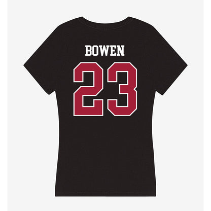 Oklahoma - NCAA Football : Eli Bowen - Women's V-Neck T-Shirt-1