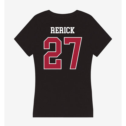 Oklahoma - NCAA Baseball : Drew Rerick - Women's V-Neck T-Shirt-1