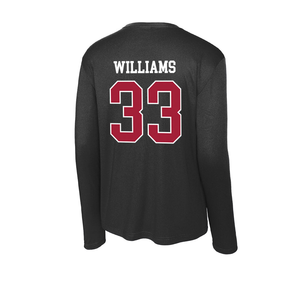 Oklahoma - NCAA Baseball : Isaac Williams - Activewear Long Sleeve T-Shirt-1