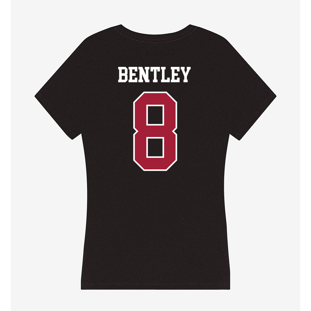 Oklahoma - NCAA Football : Bowe Bentley - Women's V-Neck T-Shirt-1