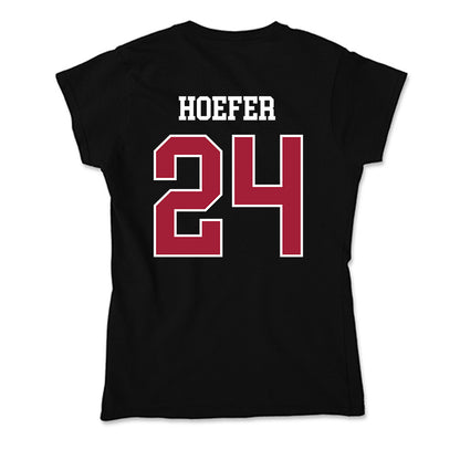 Oklahoma - NCAA Women's Soccer : Natalie Hoefer - Soft Style Women’s T-Shirt-1