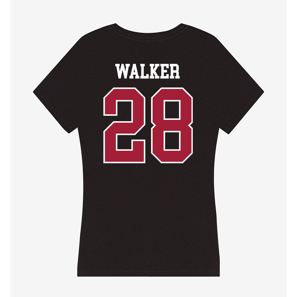 Oklahoma - NCAA Football : DeZephen Walker - Women's V-Neck T-Shirt-1