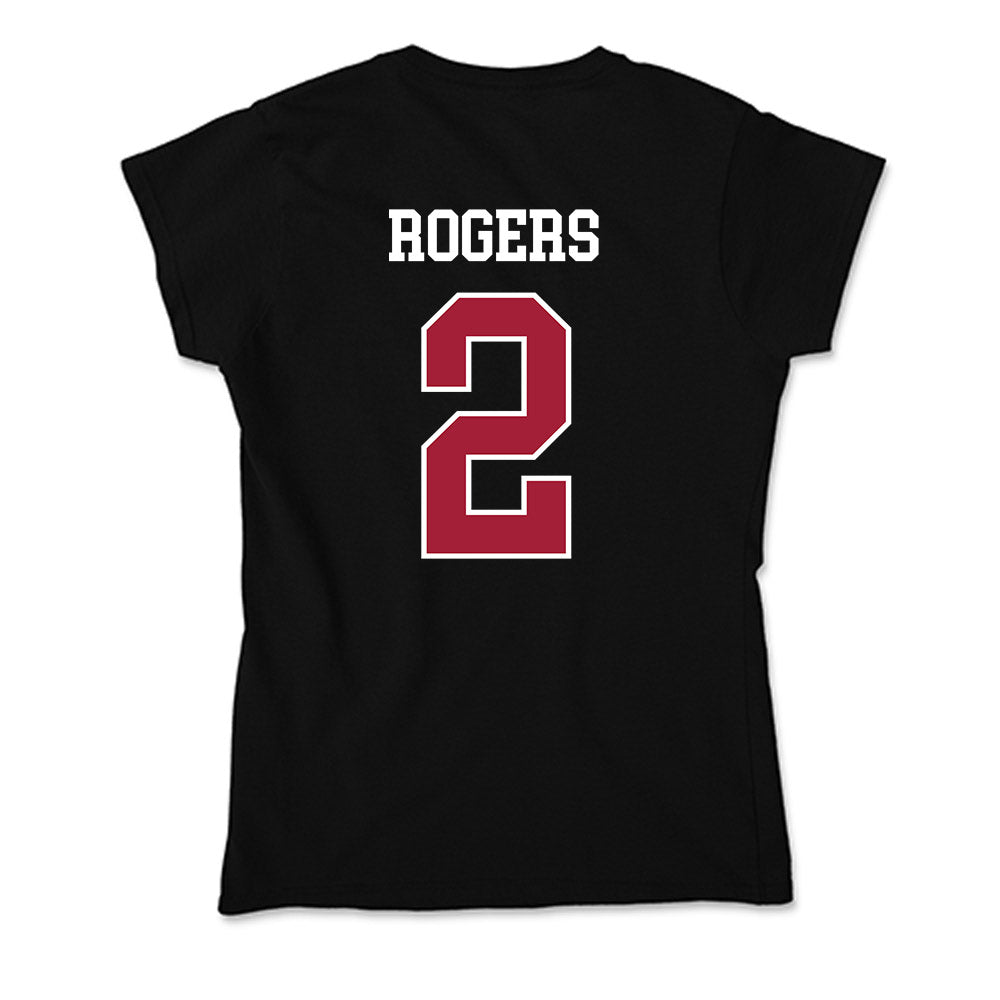 Oklahoma - NCAA Football : Jahsiear Rogers - Soft Style Women’s T-Shirt-1