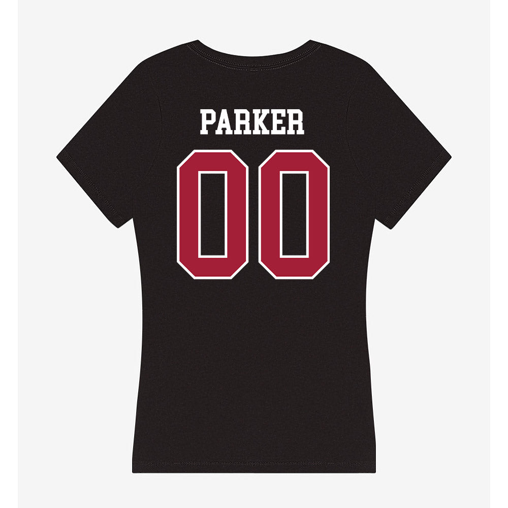 Oklahoma - NCAA Softball : Allyssa Parker - Women's V-Neck T-Shirt-1