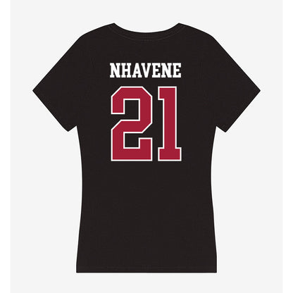 Oklahoma - NCAA Men's Tennis : Bruno Nhavene - Women's V-Neck T-Shirt-1