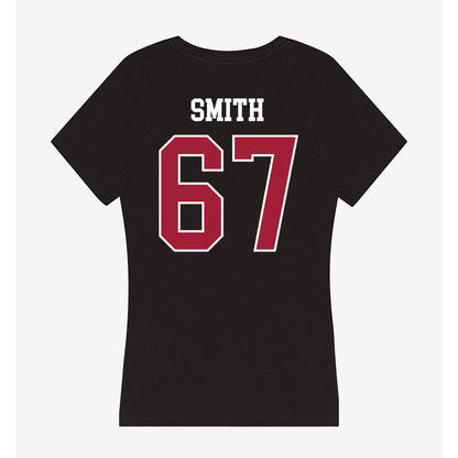 Oklahoma - NCAA Softball : Ella Smith - Women's V-Neck T-Shirt-1