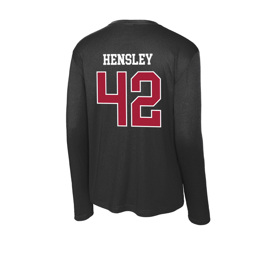 Oklahoma - NCAA Baseball : Reid Hensley - Activewear Long Sleeve T-Shirt-1