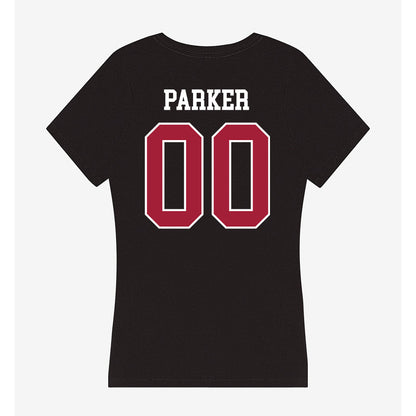 Oklahoma - NCAA Softball : Allyssa Parker - Women's V-Neck T-Shirt-1