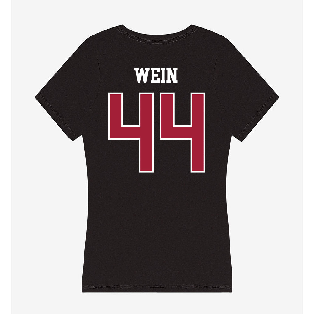 Oklahoma - NCAA Football : Taylor Wein - Women's V-Neck T-Shirt-1