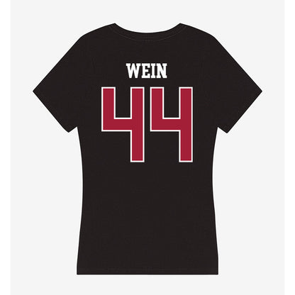 Oklahoma - NCAA Football : Taylor Wein - Women's V-Neck T-Shirt-1