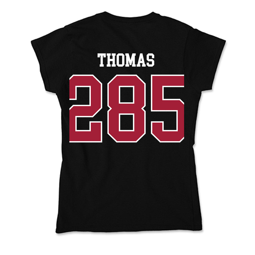 Oklahoma - NCAA Wrestling : Ricky Thomas - Soft Style Women’s T-Shirt-1