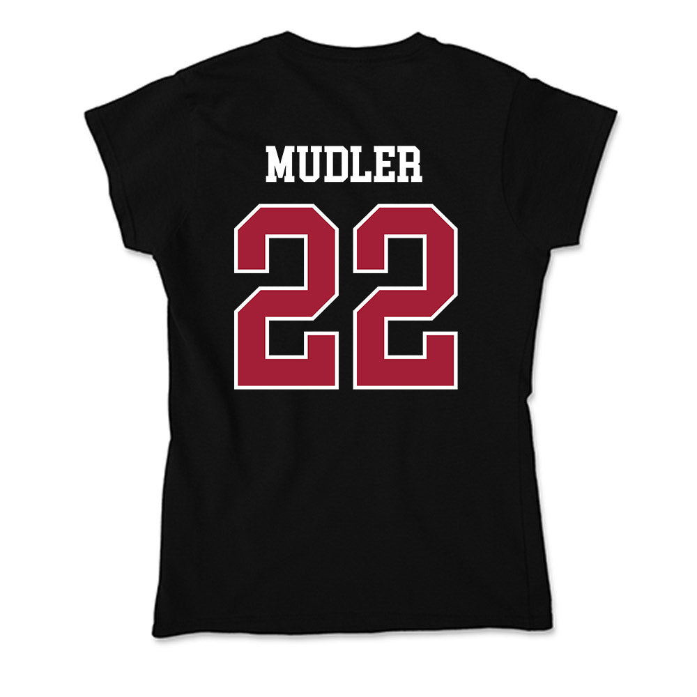 Oklahoma - NCAA Baseball : Scott Mudler - Soft Style Women’s T-Shirt-1