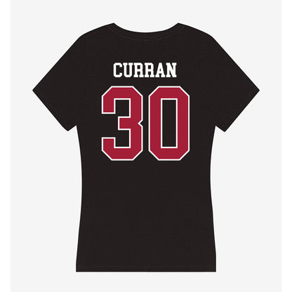 Oklahoma - NCAA Women's Soccer : Claire Curran - Women's V-Neck T-Shirt-1