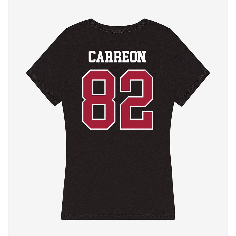 Oklahoma - NCAA Football : Ivan Carreon - Women's V-Neck T-Shirt-1