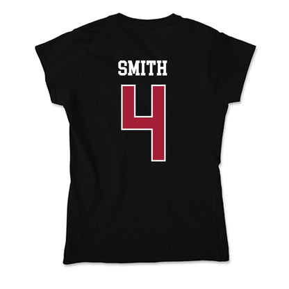 Oklahoma - NCAA Women's Basketball : Caya Smith - Soft Style Women’s T-Shirt-1
