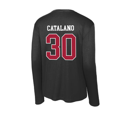 Oklahoma - NCAA Baseball : Michael Catalano - Activewear Long Sleeve T-Shirt-1