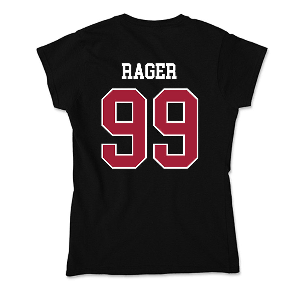 Oklahoma - NCAA Baseball : Cord Rager - Soft Style Women’s T-Shirt-1