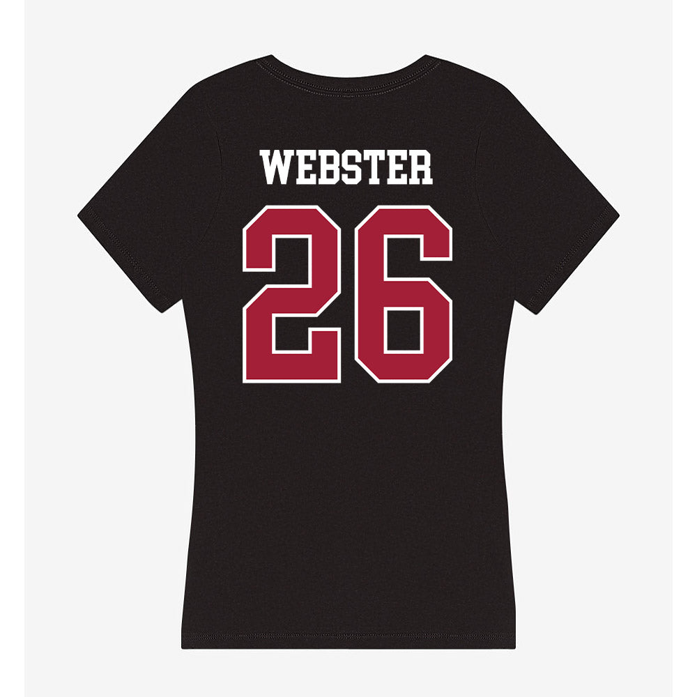 Oklahoma - NCAA Football : eLGee Webster - Women's V-Neck T-Shirt-1
