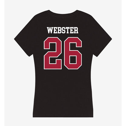 Oklahoma - NCAA Football : eLGee Webster - Women's V-Neck T-Shirt-1