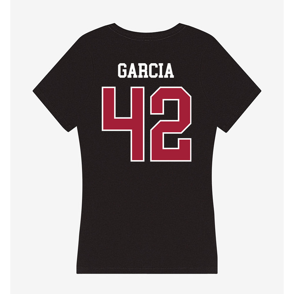 Oklahoma - NCAA Softball : Gabriella Garcia - Women's V-Neck T-Shirt-1