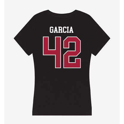 Oklahoma - NCAA Softball : Gabriella Garcia - Women's V-Neck T-Shirt-1