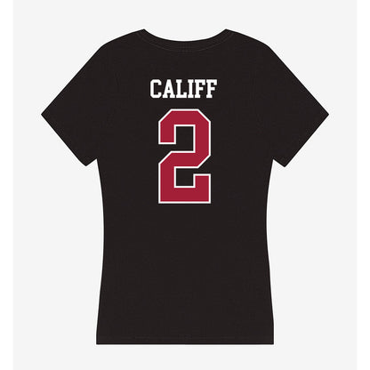 Oklahoma - NCAA Women's Soccer : Paige Califf - Women's V-Neck T-Shirt-1