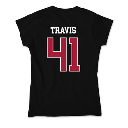 Oklahoma - NCAA Football : Barrett Travis - Soft Style Women’s T-Shirt-1