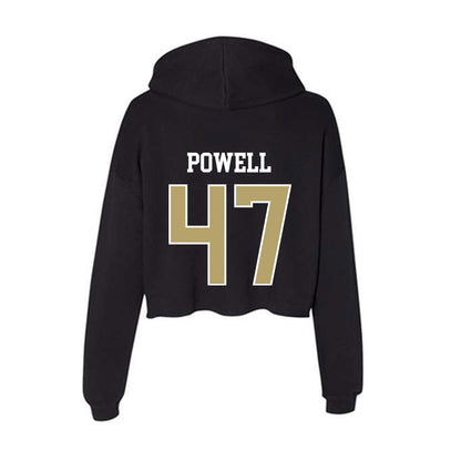 Central Florida - NCAA Football : Sam Powell - Women's Crop Fleece Hoodie-1