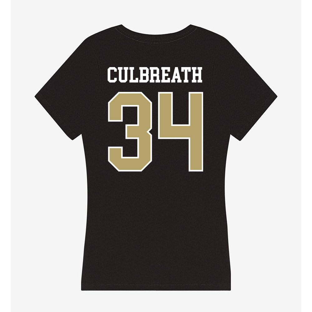 Central Florida - NCAA Football : Jahleel Culbreath - Women's V-Neck T-Shirt-1