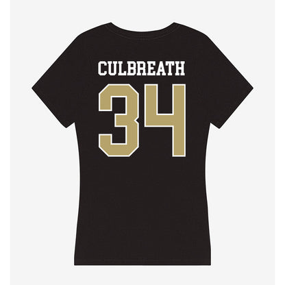 Central Florida - NCAA Football : Jahleel Culbreath - Women's V-Neck T-Shirt-1