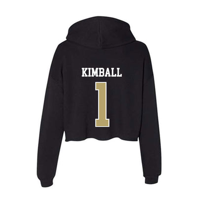 Central Florida - NCAA Baseball : Roman Kimball - Women's Crop Fleece Hoodie-1