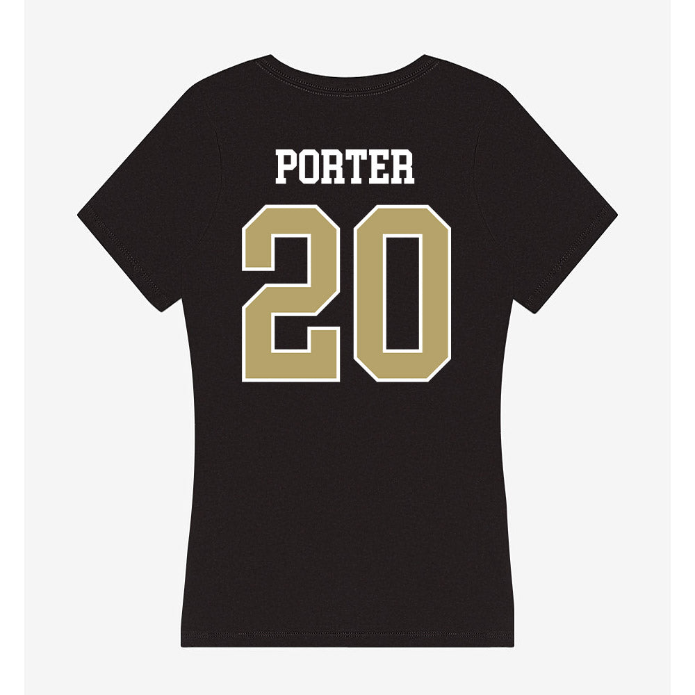Central Florida - NCAA Women's Volleyball : Mikayla Porter - Women's V-Neck T-Shirt-1