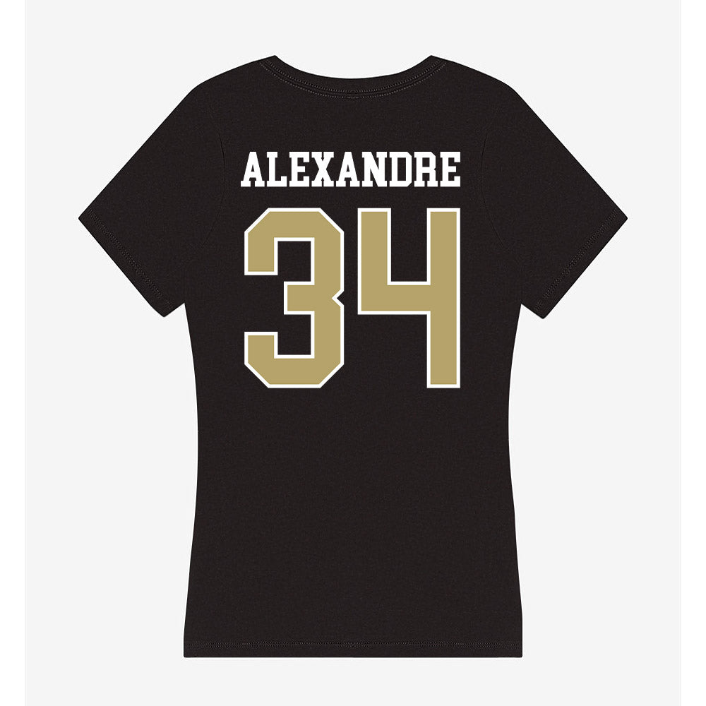 Central Florida - NCAA Softball : Kayla Alexandre - Women's V-Neck T-Shirt-1
