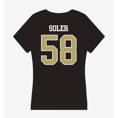 Central Florida - NCAA Baseball : Alan Soler - Women's V-Neck T-Shirt-1